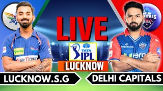 IPL 2024 Live LSG vs DC Live Match  IPL Live Score amp Commentary  Lucknow vs Delhi Live Match [upl. by Smalley403]