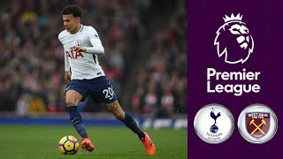 Tottenham vs West Ham ᴴᴰ 04012018  Premier League  FIFA 18 [upl. by Ahtelat]