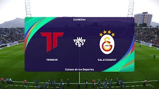 AS Trenčín vs Galatasaray 18072024 Club Friendlies PES 2021 [upl. by Fachanan324]