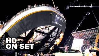 〽️TITANIC Behind The Scenes HDR 60fps  Final Moments Of The Titanic Sinking [upl. by Nylirahs]