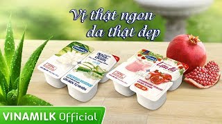 Quảng cáo Vinamilk Sữa chua Lựu đỏ mới – Vị thật ngon da thật đẹp [upl. by Jeth877]