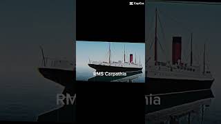 RMS Carpathia edit titanic britannic ships edit oceanliners [upl. by Katushka]