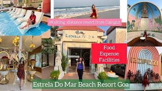 Estrela Do Mar Beach Resort Goa  Walking Distance From Calangut Beach reviewresortgoa [upl. by Nappie892]