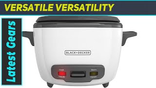 BLACKDECKER Rice Cooker A Versatile Kitchen Companion [upl. by Brandy]