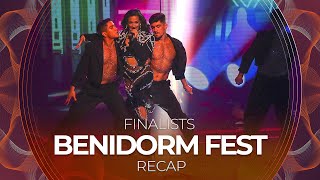 Benidorm Fest 2022 Spain  Finalists  RECAP [upl. by Ecarret494]