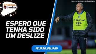 Felipão faz teste na escalação do Grêmio e sobra até para Vanderson [upl. by Laryssa]