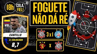 Cantillo SURPREENDE e CORINTHIANS vence o Bahia na volta da TORCIDA  Cola Fiel [upl. by Ranee]