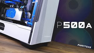 MAXIMUM Airflow  Phanteks P500A Timelapse Build [upl. by Remat]