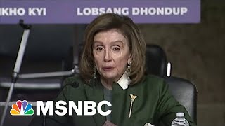 Speaker Pelosi Urges Olympic Athletes Against Protesting While In China [upl. by Fenner]