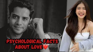 Psychological facts about love  Psychological facts about human behaviour 🧠 ❤️ [upl. by Egdamlat]