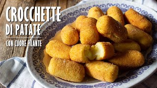 CROCCHETTE DI PATATE FILANTISSIME fatte in casa  Marianna Pascarella [upl. by Attelahs]