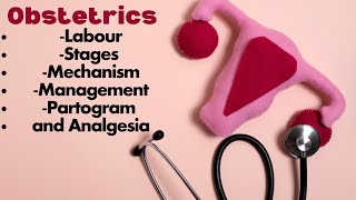 Obstetrics  Labour stagesmechanismmanagementpartogramAnalgesia in labourmbbsmedico3814 [upl. by Kcirdec]