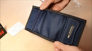 Canvas Men Wallet [upl. by Uhn]