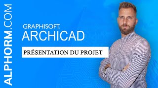 Présentation du projet de la formation ArchiCAD 20 Perfectionnement [upl. by Michaella]