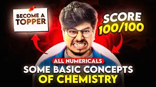 SOME BASIC CONCEPTS OF CHEMISTRY NUMERICALS  CLASS 11 chemistry chapter 1 numericals  NUMERICAL [upl. by Siuqcram477]