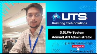 Unistring Tech SolutionsSystem AdminLAN Administratorworkfromofficejobs freshersjobs [upl. by Eelytsirk116]