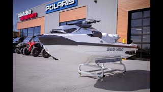 2024 SeaDoo GTX™ Limited 300 White Pearl Premium Walkaround [upl. by Animrelliug]