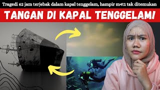 TANGAN MUNCUL DARI KAPAL YANG TENGGELAM BERHARIHARI AWAL HOROR TAPI TERNYATA…😱🫣 [upl. by Fidelia432]