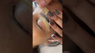 Satisfying eyebrows waxing results eyebrowsthreading eyebrows waxing shorts winnipeg viral [upl. by Obara640]