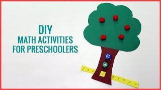 DIY  Math Activities For Preschoolers [upl. by Nine836]