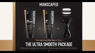 MANSCAPED™ Ultra Smooth Package A Groin Shaving Kit for Men [upl. by Kylila]