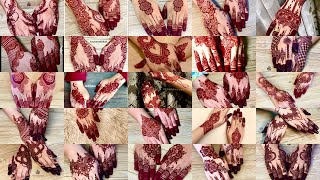 Top 50 back hand mehndi designs  stylish mehndi designsmehandi designs photos mehandi easy [upl. by Llehsad]