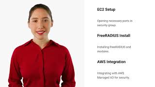 Launching AWS WorkSpaces with AWS Managed Active Directory and FreeRADIUS MFA Server [upl. by Fanning735]