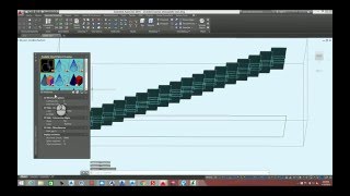 Saddle Stair Creation in Autodesk Advance Steel [upl. by Luap]