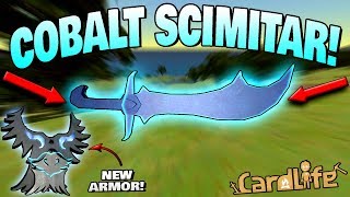 HIGHEST TIER SWORD FULL TUNGSTEN ARMOR AGE 2  CardLife Gameplay Ep9 [upl. by Nailimixam]