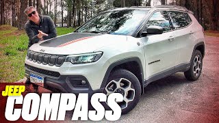 Jeep Compass Trailhawk  FAZ 18 KML EIS O MELHOR DOS SUVs MÉDIO MAIS VENDIDO EU TERIA NA GARAGEM [upl. by Ttegirb]