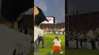 Virginia Tech Corps of Cadets POV Enter Sandman at ODU Game [upl. by Tound]