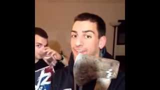 Bashing my sisters laptop with an AXE AFTERMATH  Funny Vines  Best Vines [upl. by Retsevlys]