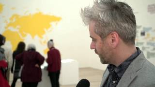 Interview mit Valentin Spiess iart zum Multimediaraum in der ‘Paul Gauguin’ Ausstellung [upl. by Aleacin935]