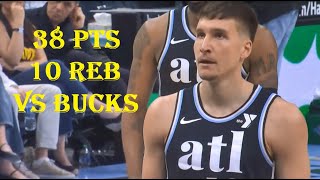 Bogdan Bogdanovic 38 Pts 10 Reb Milwaukee Bucks vs Atlanta Hawks HIGHLIGHTS [upl. by Htesil]