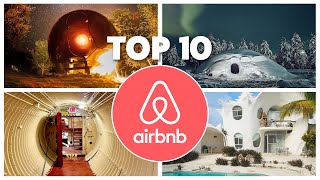 10 MindBlowing 🤯 Airbnbs You MUST Visit in 2024 [upl. by Zarihs850]