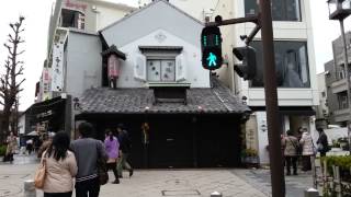 Chirping sounds crosswalk in Japan [upl. by Ahsena247]