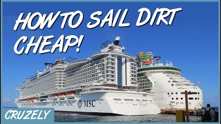 9 DirtCheap Cruise Secrets to Sail for Less [upl. by Olympie690]