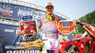 Pro Motocross 450 Class Highlights  Spring Creek National 2023 [upl. by Oinotnaocram]