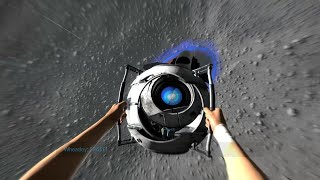 Portal 2 Wheatley Fight Ending and Credits [upl. by Maisey]