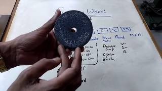 GRINDING WHEEL SPECIFICATION IN हिंदी [upl. by Joshua]