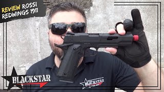 REVIEW PISTOLA AIRSOFT ROSSI REDWINGS 1911 GBB HÍBRIDA [upl. by Edalb]