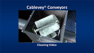 Cablevey Conveyors Cleaning Video [upl. by Aman]