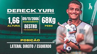 DVD DERECK YURI 06 JOGADOR DE FUTEBOL LATERAL DIRESQ [upl. by Yuu199]