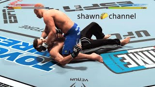 Elwood Dalton 🆚 George StPierre ea sports ufc 5 [upl. by Nibor]