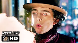 Chocolate Store Opening Scene  WONKA 2023 Timothée Chalamet Movie CLIP HD [upl. by Sibylla]