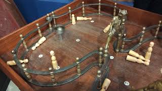 Spinning Top Skittles Game  Dutch Pinball Museum  Pinball News [upl. by Elleynad804]