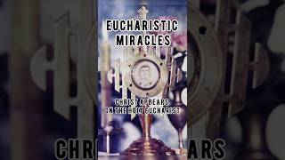 Jesus appears on holy Eucharist jesus miracle viralvideo divine shorts [upl. by Haleeuqa715]