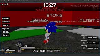 Old video • SONICEXE DC   Footstep testing [upl. by Suiratnauq]