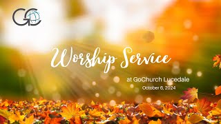 Worship Service at GoChurch Lucedale  October 6 2024 [upl. by Ylrebmi520]