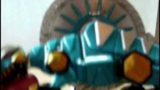 Power Rangers Dino Thunder  DX Dino Stegazord amp Dimetrozord  Review VF  22 [upl. by Amme]